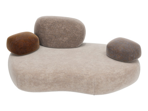 Moroso pebble element D1 3D Model