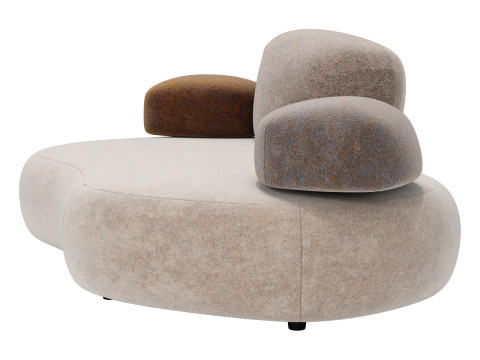Moroso pebble element D1 3D Model