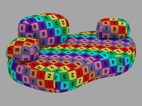 Moroso pebble element D1 3D Model