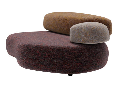 Moroso pebble element D2 3D Model