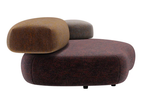 모로소 조약돌 요소 D2 3D 모델