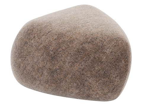 Moroso pebble ottoman 3D Model