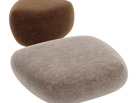 Moroso sistema di ciottoli set 001 Modello 3D