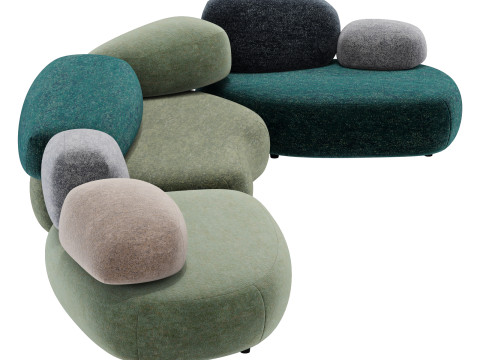 Moroso pebble system set 002 Modelo 3D