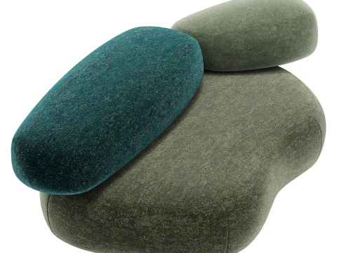Moroso pebble system set 002 3D Model