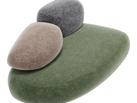 Moroso pebble system set 002 3D Model