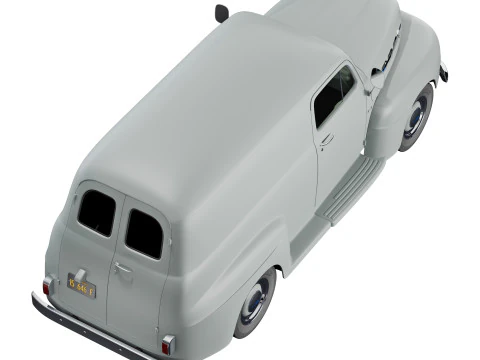 Autocarro F 1 pannello del 1952 Modello 3D