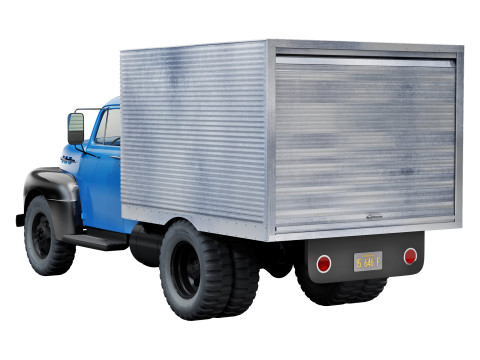 F 6 truck 1952 Model 3D