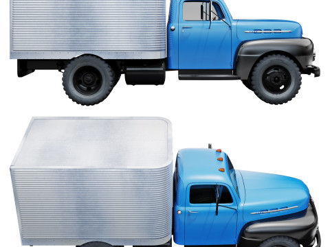 F 6 truck 1952 Model 3D