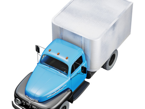 F 6 truck 1952 Model 3D