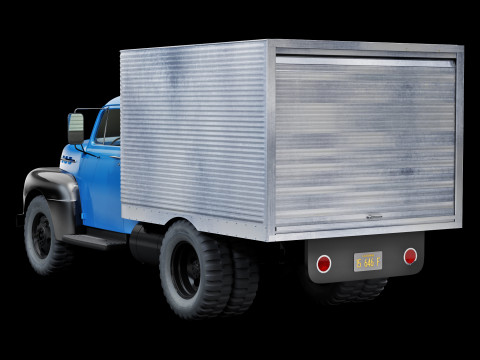 F 6 truck 1952 Model 3D