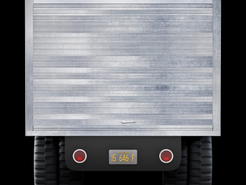 F 6 truck 1952 Model 3D