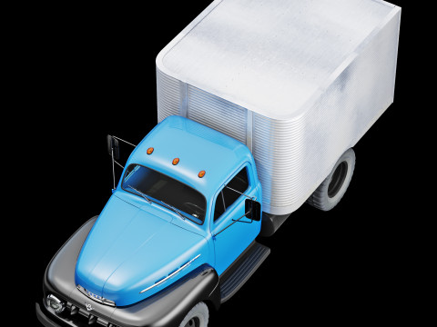 F 6 truck 1952 Model 3D