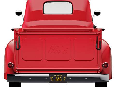 F 1 pickup 1948 3D 모델