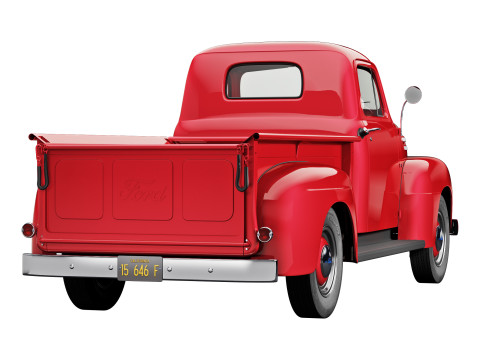F 1 pickup 1948 3D 모델