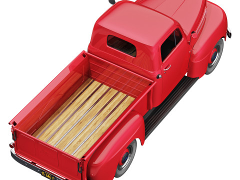 F 1 pickup 1948 3D 모델