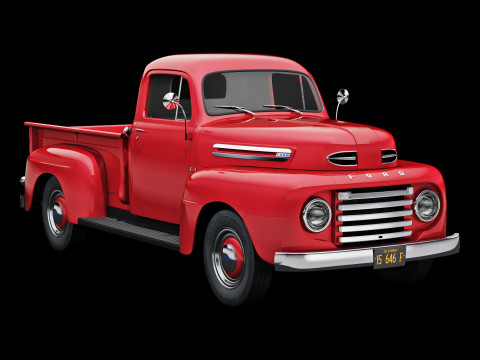 F 1 pickup 1948 3D 모델