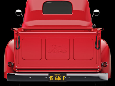 F 1 pickup 1948 3D 모델
