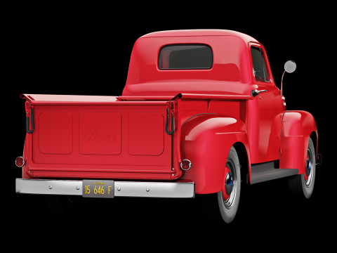 F 1 pickup 1948 3D 모델