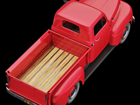 Furgone F1 del 1948 Modello 3D