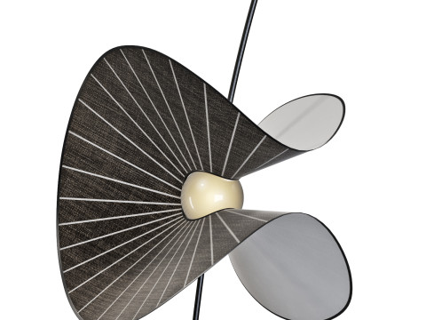 Roche bobois mariposa floor lamp Model 3D