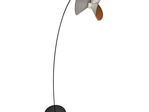 Roche bobois mariposa floor lamp arc 3D-Modell