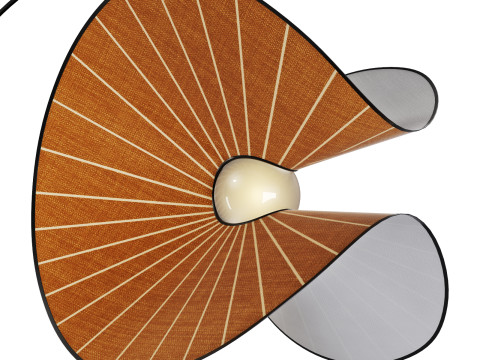 Roche bobois mariposa floor lamp arc 3D-Modell