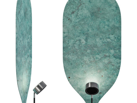 Roche bobois robin floor lamp 3D-Modell