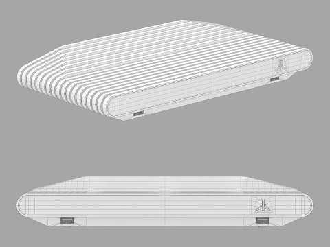 Atari VCS console 3D Модель