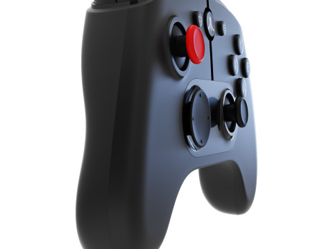 Atari VCS gamepad 3D-Modell