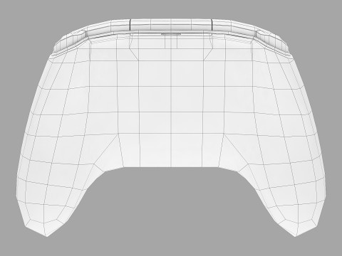 Atari VCS gamepad 3D-Modell