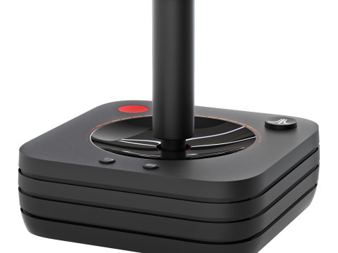 Atari VCS joystick 3D-Modell