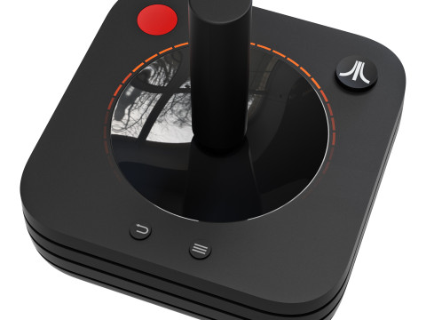 Atari VCS joystick 3D-Modell