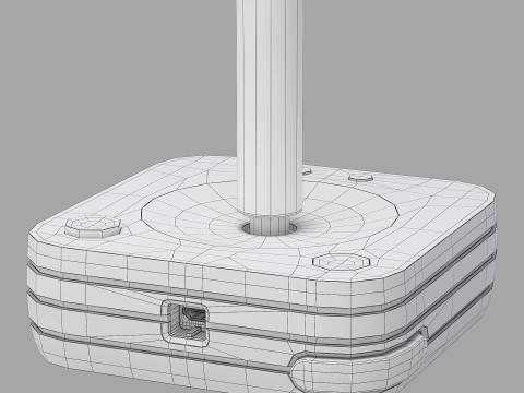 Atari VCS joystick 3D-Modell