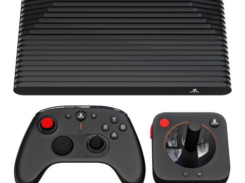 Atari VCS set 3D-Modell