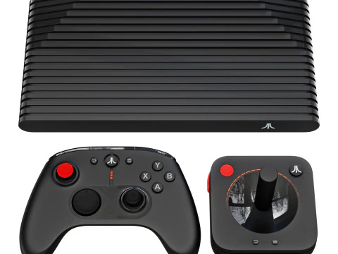Atari VCS set 3D Model