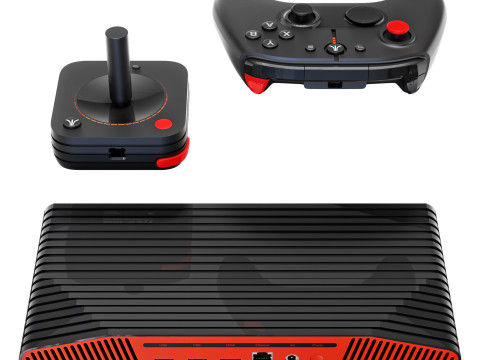 Atari VCS set 3D-Modell