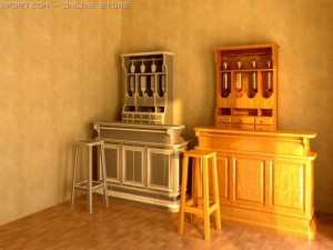 table chair 3D Модель