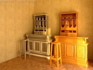 sedia da tavolo Modello 3D