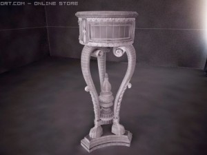 fioriera 3D 모델