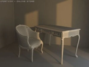 scrivania 3D Model
