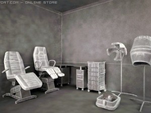 armchair 3D मॉडल