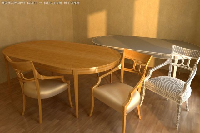 baker 3D Model .c4d .max .obj .3ds .fbx .stl .blend 