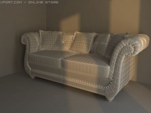 divan 3D-Modell
