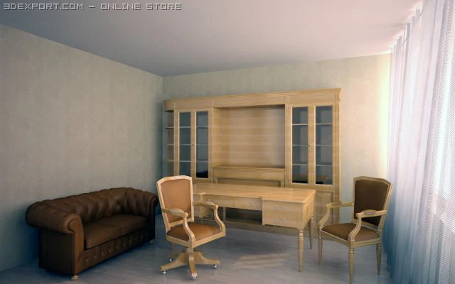 gabinetto Modello 3D .c4d .max .obj .3ds .fbx .stl .blend 