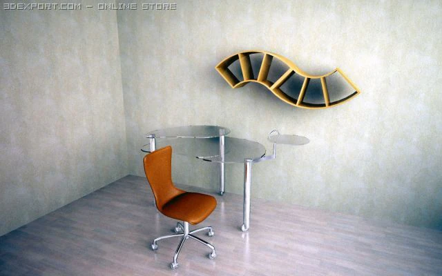 gabinetto Modello 3D .c4d .max .obj .3ds .fbx .stl .blend 