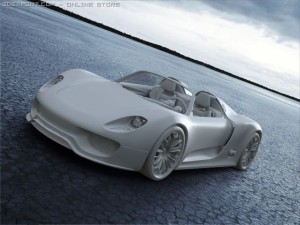 porsche 918 spyder 3D 模型