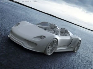 porsche 918 spyder 3D Model