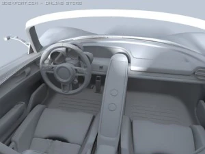 porsche 918 spyder 3D Model