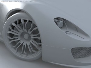 porsche 918 spyder 3D 模型
